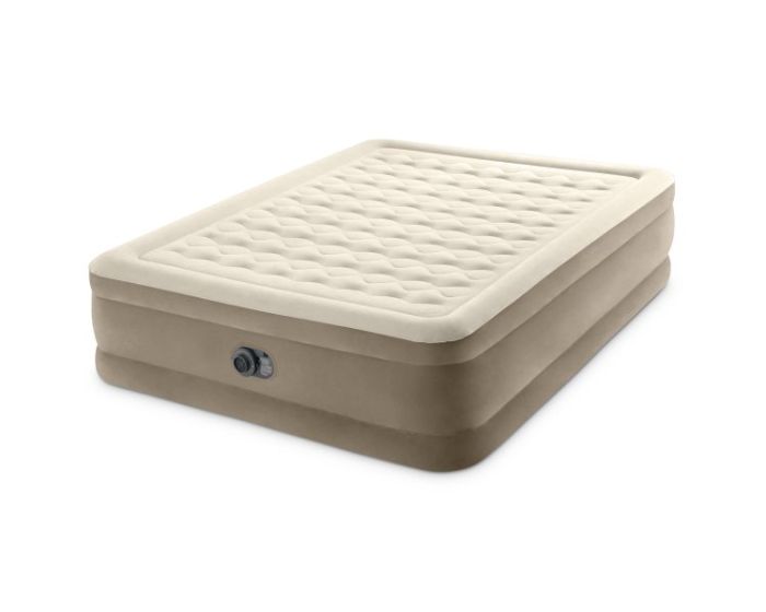 Intex Matelas Gonflable Comfort Plush Elevated 2 Personnes - 203 x